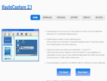 Tablet Screenshot of hautecapture.com